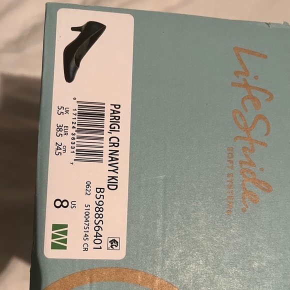 Navy Blue Heels - Picture 3 of 10